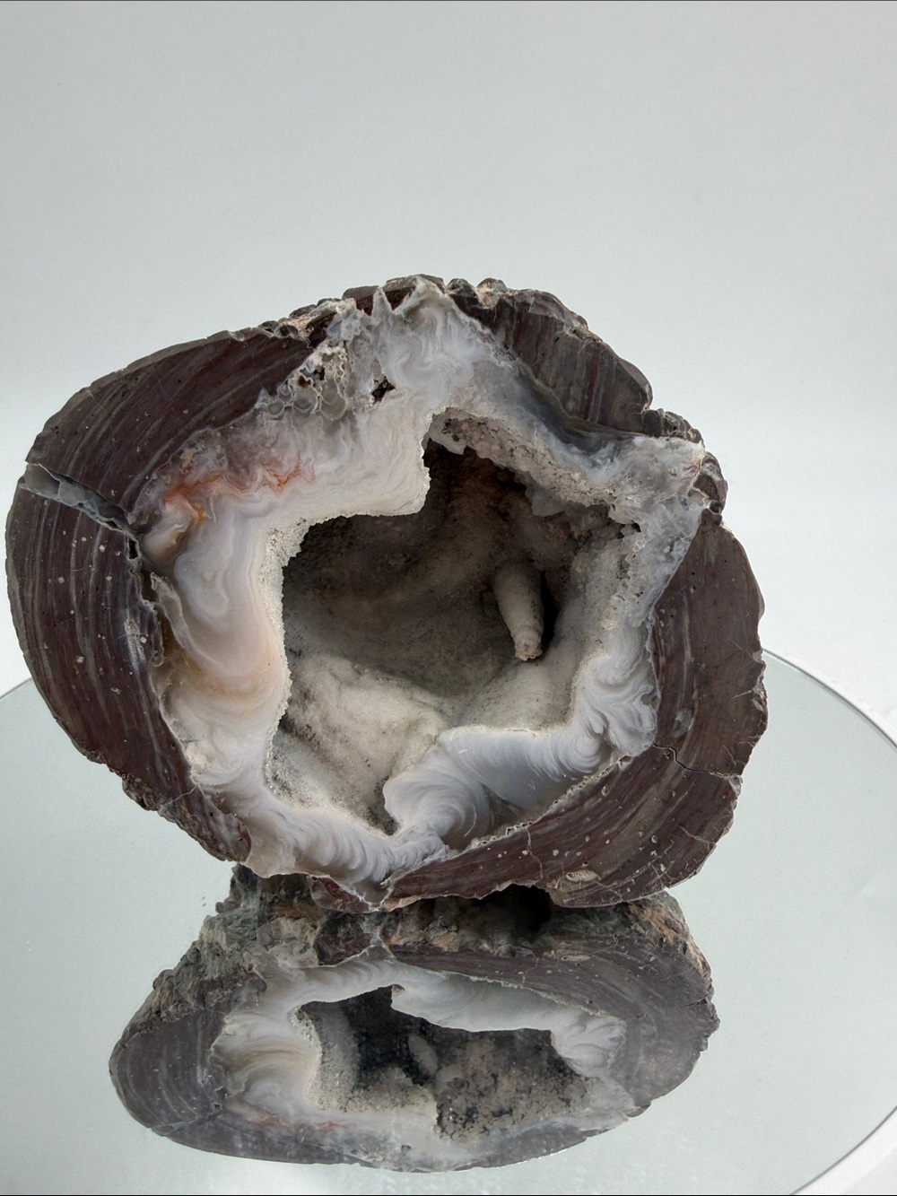 4.9" x 4.5" Crystal Filled Dugway Geode (Polished Half) - Utah